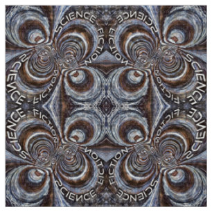 Roestige Sciencefiction met fractals Stof