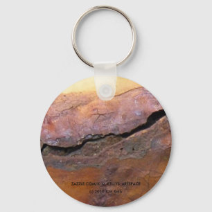 Roestige sleutelhanger