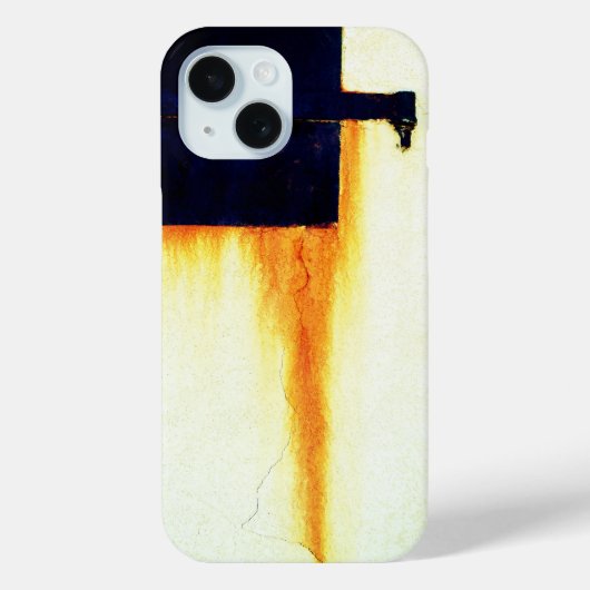 Roestige stalen wand Case-Mate iPhone case (Achterkant)
