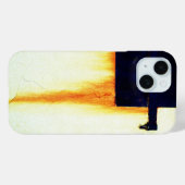 Roestige stalen wand Case-Mate iPhone case (Achterkant (horizontaal))