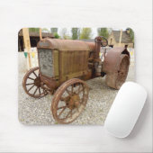 Roestige  tractor muismat (Met muis)