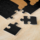 roestkattenpuzzel legpuzzel (Zijkant)