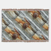 roestkleurig driftwood grijs Thunder_Cove Deken (Voorkant)