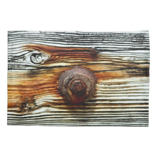 roestkleurig driftwood grijs Thunder_Cove Kussensloop (Achterkant)