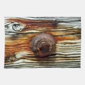 roestkleurig driftwood theedoek (Horizontaal)