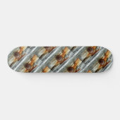 roestkleurige driftwood boards Thunder_Cove Persoonlijk Skateboard (Horizontaal)