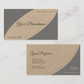   roestkleurige roekkleurenkafels visitekaartje (Voorkant / Achterkant)