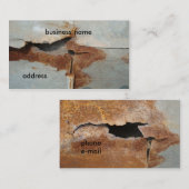 roestmuur visitekaartje (Voorkant / Achterkant)