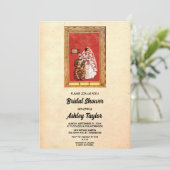 Roestoud Romantisch Vrijgezellenfeest Kaart (Staand voorkant)