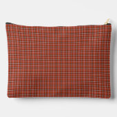 Roestrood geruit retro kleur etui (Achterkant)