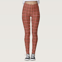 Roestrood geruit retro kleur