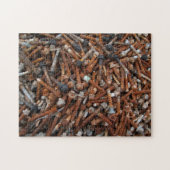 Roestschroeven Puzzle/Jigzaag Puzzle Legpuzzel (Horizontaal)