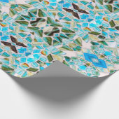 roeststeen van glas cadeaupapier (Hoek)