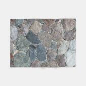 roeststeendeken fleece deken (Voorkant (Horizontaal))