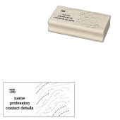 Roeststempel met eigen inkt rubberstempel (Gestempeld)