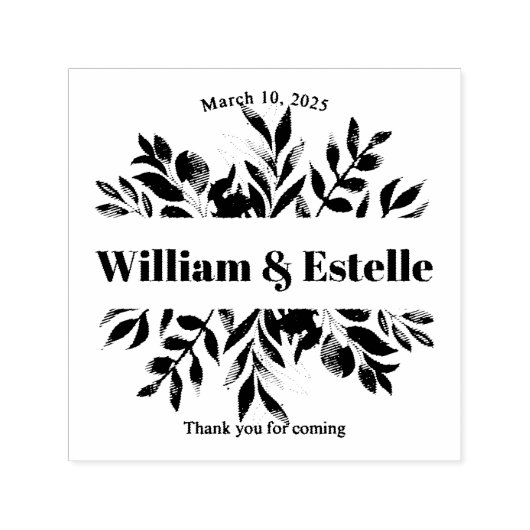 Roeststempel met eigen inkt  zelfinktende stempel (Design)