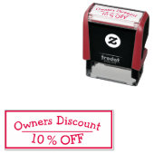 Roeststempel met eigen inkt  zelfinktende stempel (In situ)