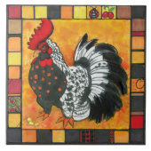 roesttegel tegeltje (Voorkant)