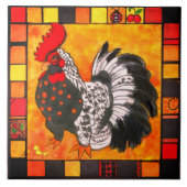 roesttegel tegeltje (Voorkant)