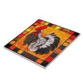 roesttegel tegeltje (Zijkant)