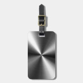 Roestvast Staal Bagagelabel (Voorkant verticaal)