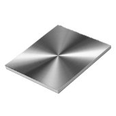 Roestvast Staal Notitieblok (Linkerzijde)