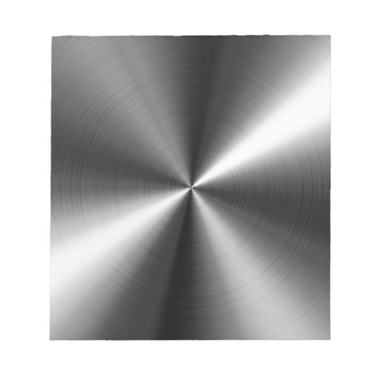 Roestvast Staal Notitieblok (Voorkant)