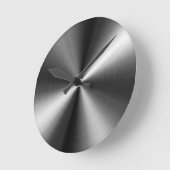 Roestvast Staal Ronde Klok (Hoek)