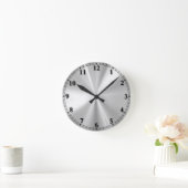 Roestvast Staal Ronde Klok (Huis)