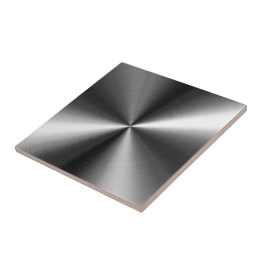 Roestvast Staal Tegeltje (Zijkant)