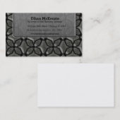 Roestvast Staal Visitekaartje (Voorkant / Achterkant)