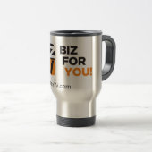Roestvrij 15-oz reismuis reisbeker (Voorkant rechts)