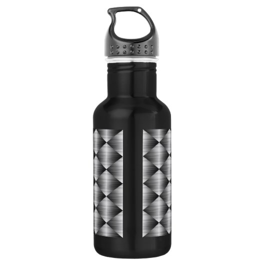 Roestvrij 18 oz. Zwart Waterfles (Achterkant)