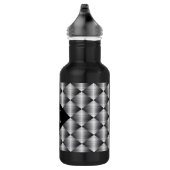 Roestvrij 18 oz. Zwart Waterfles (Rechts)