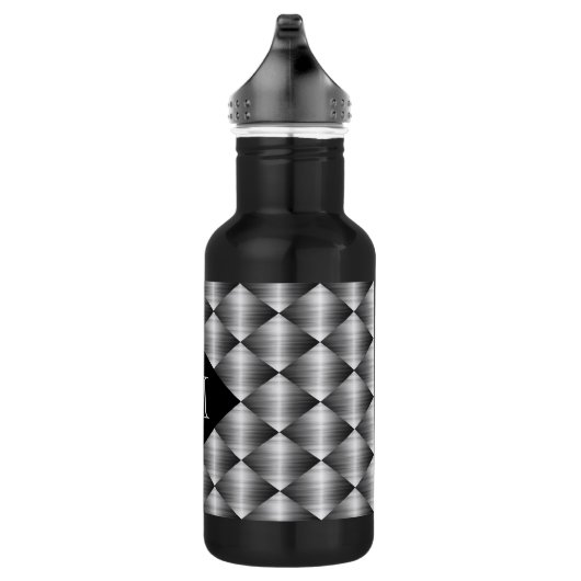 Roestvrij 18 oz. Zwart Waterfles (Rechts)