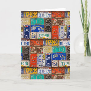 roestvrij bord collectie kaart