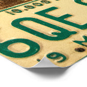 roestvrij bord collectie poster (Hoek)