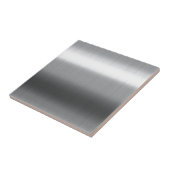 Roestvrij geborsteld tegeltje (Zijkant)