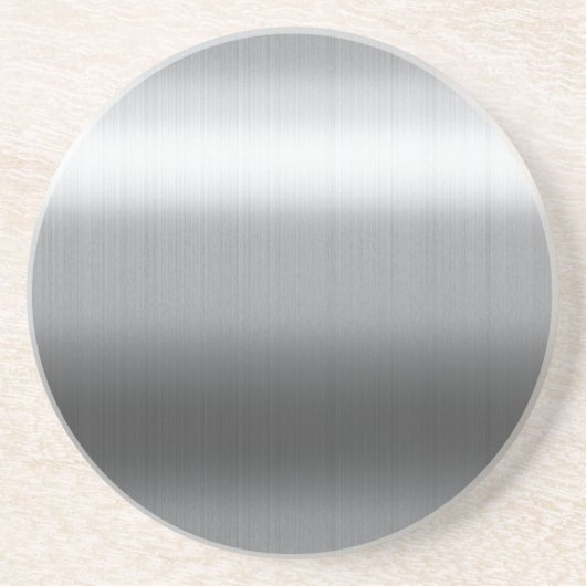Roestvrij geborsteld zandsteen onderzetter (Voorkant)