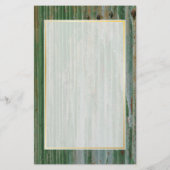 Roestvrij gegolfd ijzerschroefpapier briefpapier (Achterkant)