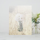 roestvrij hout : daisy bruiloft (Staand voorkant)