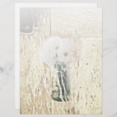 roestvrij hout : daisy bruiloft (Voorkant / Achterkant)