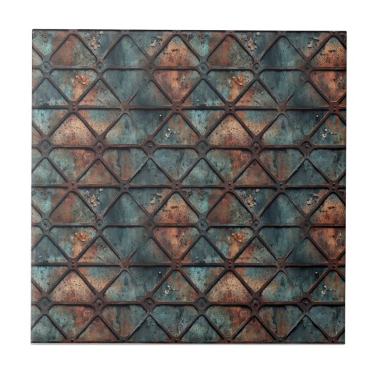 roestvrij ijzermetaal tegeltje (Voorkant)