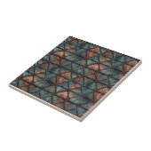 roestvrij ijzermetaal tegeltje (Zijkant)