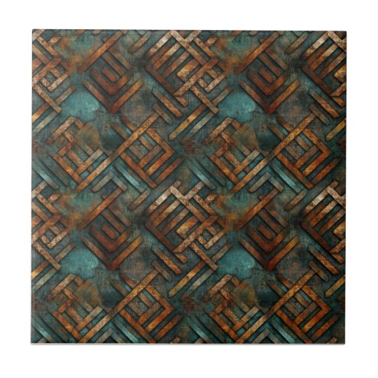 roestvrij ijzermetaal tegeltje (Voorkant)