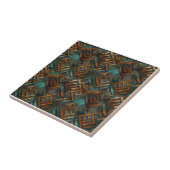 roestvrij ijzermetaal tegeltje (Zijkant)