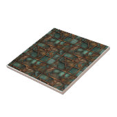 roestvrij ijzermetaal tegeltje (Zijkant)