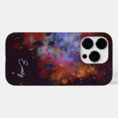 roestvrij nebula Case-Mate iPhone case (Achterkant (horizontaal))