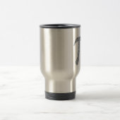 Roestvrij PI Coffee Travel Mug Reisbeker (Center)