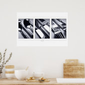 Roestvrij Poster (Keuken)